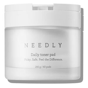 Needly Daily Toner Extra Large Cotton Pads (80 Pads) 10.93 Oz